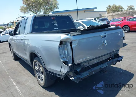 2017 Honda Ridgeline Rtl-T from USA, damaged, VIN 5FPYK2F61HB007158